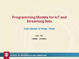 Programming Models for