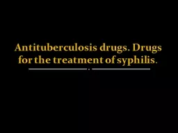 Antituberculosis