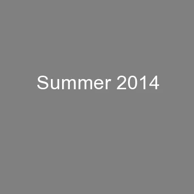 Summer 2014