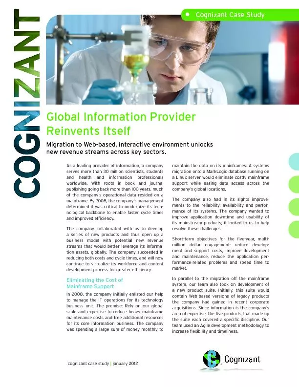 Global Information Provider
