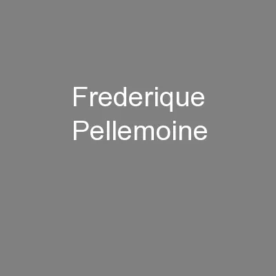 Frederique Pellemoine