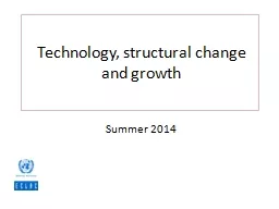 Technology, structural change and growth