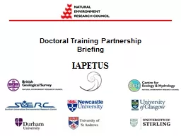 Doctoral Training Partnership