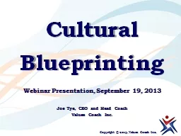 Cultural Blueprinting