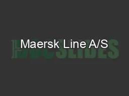 Maersk Line A/S