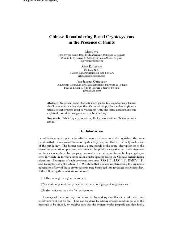 PDF-ToappearinJournalofCryptology thumbnail