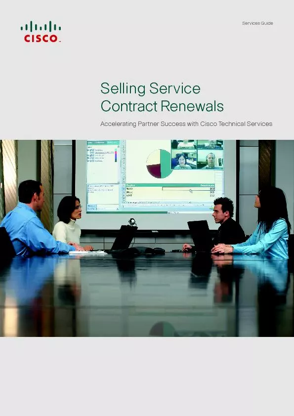 Selling Service Contract Renewals