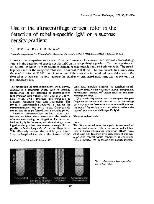 JournalofClinicalPathology,1979,32,931-934Useoftheultracentrifugeverti