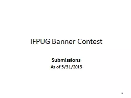 IFPUG Banner Contest
