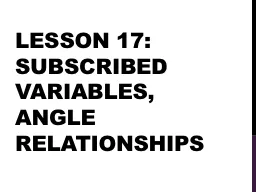 Lesson 17: