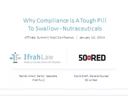 Why Compliance Is A Tough Pill