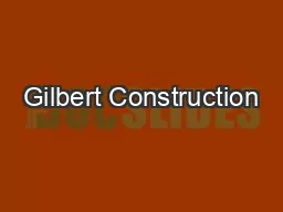 Gilbert Construction