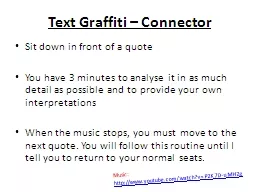 Text Graffiti – Connector