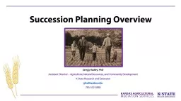 Succession Planning Overview