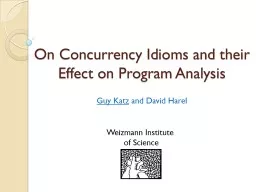 On Concurrency Idioms and their Effect