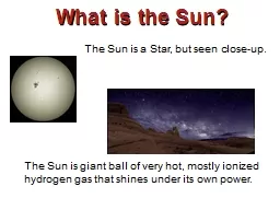 What is the Sun?