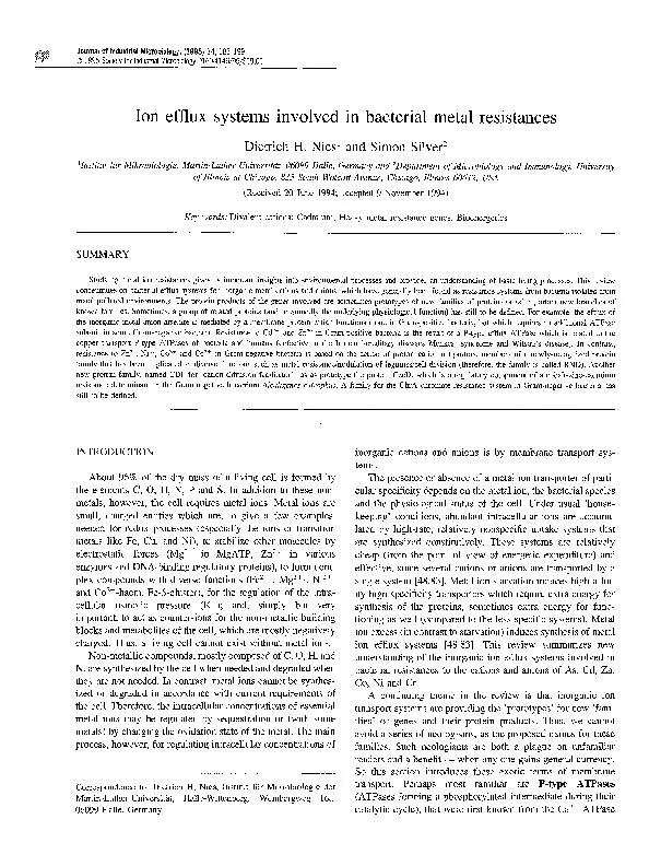 of Industrial Microbiology, 1995) 14,  1995 Society for Industrial Mi