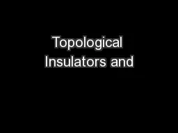 Topological Insulators and