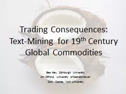 Trading Consequences: