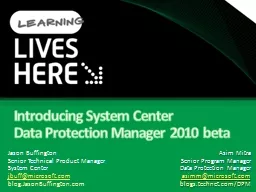 Introducing System Center