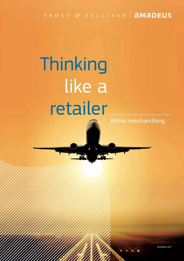 Thinking like a retailer: Airline merchandising