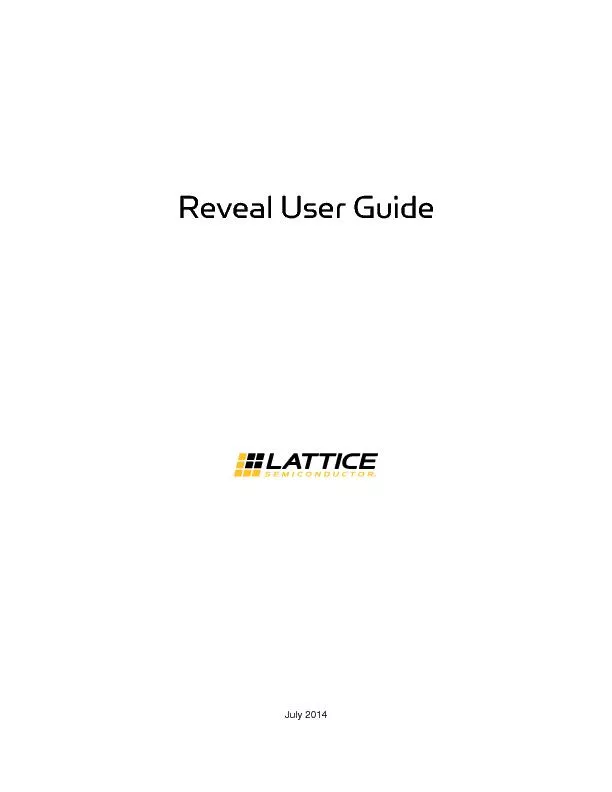 Reveal User GuideJuly 2014