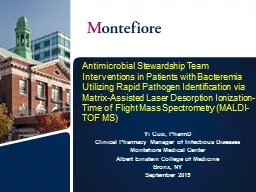 Antimicrobial Stewardship Team Interventions in Patients wi