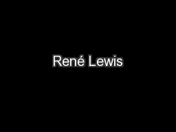 René Lewis