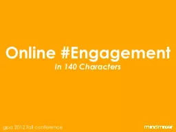 Online #Engagement