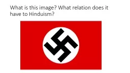 What is this image? What relation does it have to Hinduism?