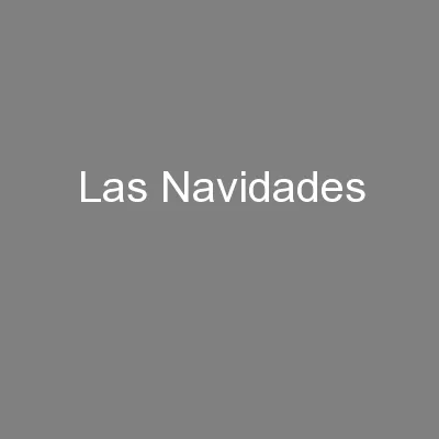 Las Navidades