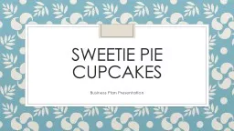 Sweetie pie Cupcakes
