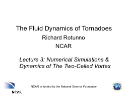The Fluid Dynamics of Tornadoes