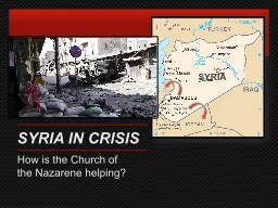 SYRIA IN CRISIS