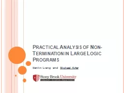 Practical Analysis of Non-Termination in Large Logic Progra