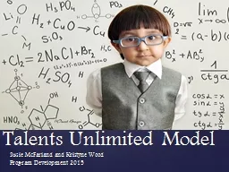 Talents Unlimited Model