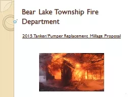 Bear Lake Township Fire Department