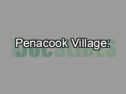 Penacook Village: