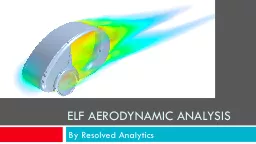 ELF Aerodynamic Analysis