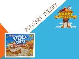 Pop-Tart Turkey