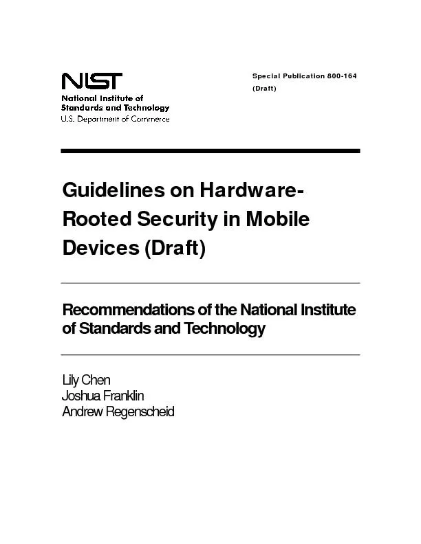 Guidelines on Hardware