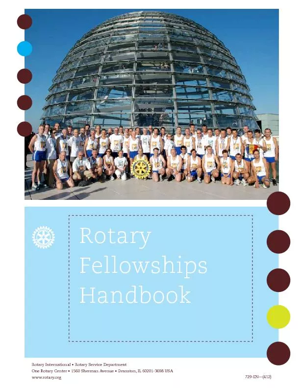 Rotary Fellowships