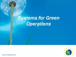 Systems for Green Operations