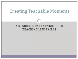 A Resource Parents Guide to Teaching Life Skills