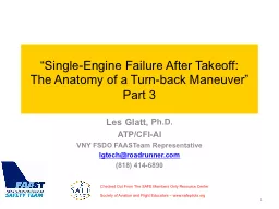 “Single-Engine Failure After Takeoff:
