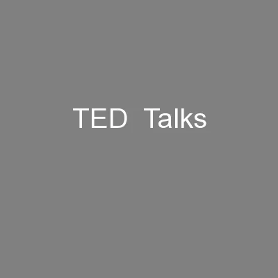 TED  Talks
