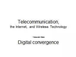 Telecommunication,