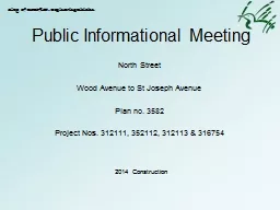 Public Informational Meeting