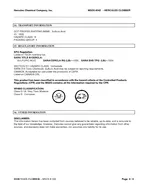 Material Safety Data Sheet   Hercules Chemical Company Inc