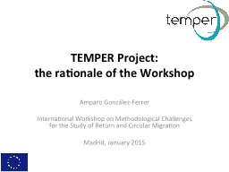 TEMPER Project: